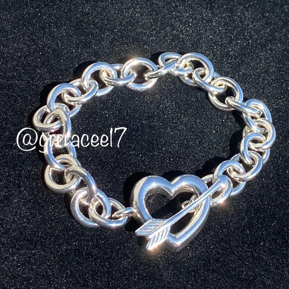 Tiffany & Co. Jewelry - RARE AUTH Tiffany & Co heart and arrow bracelet